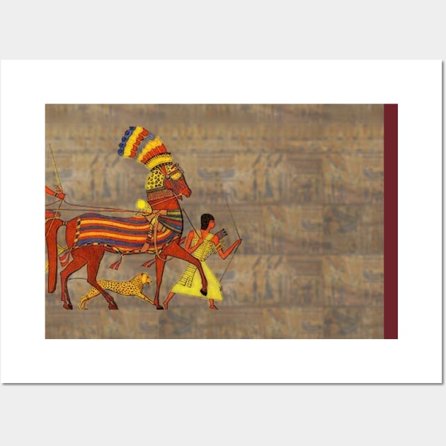 Egyption Charioteer Wall Art by Artimaeus